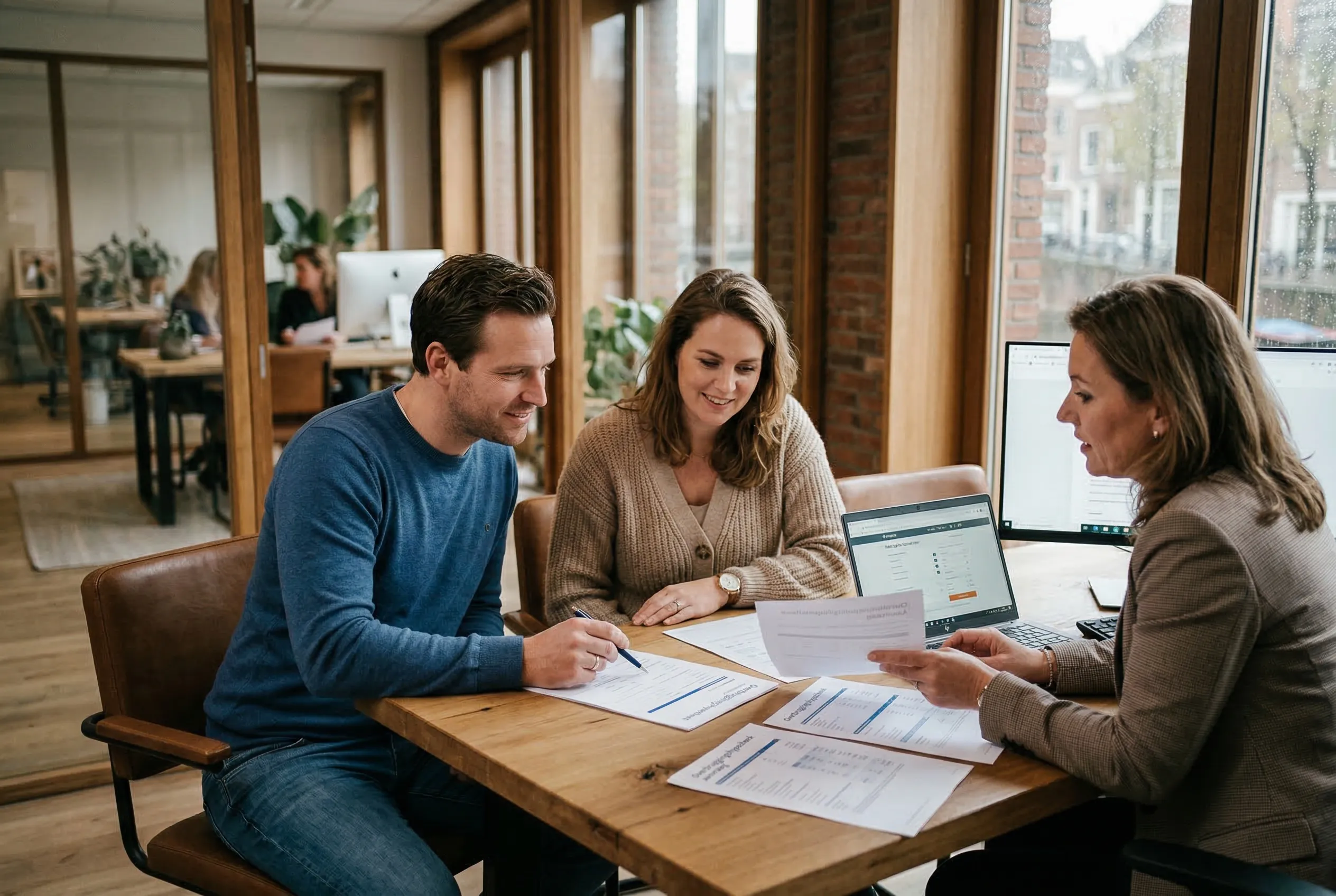 Adviesgesprek overbruggingshypotheek