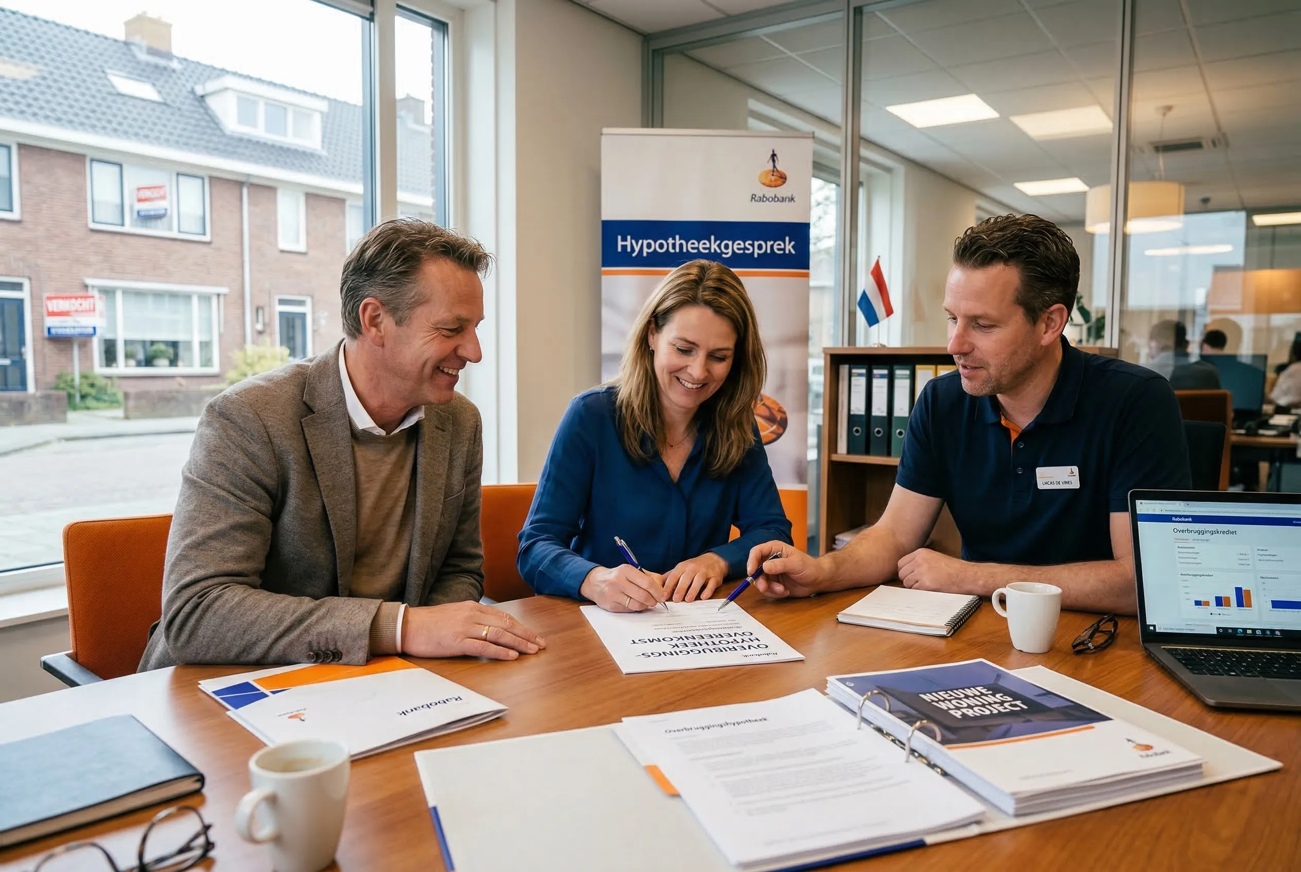 Ondertekening hypotheekdocumenten